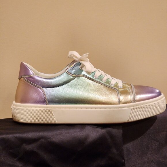 Excellent EU39 CHRISTIAN LOUBOUTIN Sneakers Vieirissima Iridescent - Picture 2 of 16